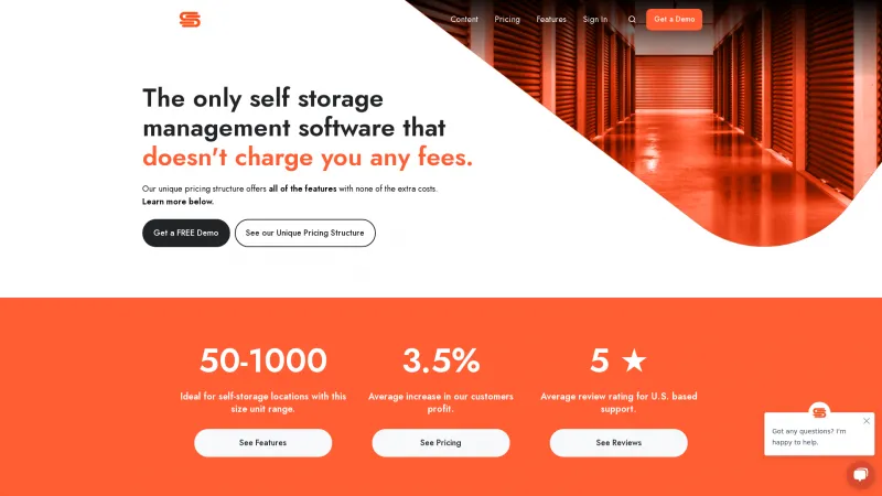 Homepage of CCStorage