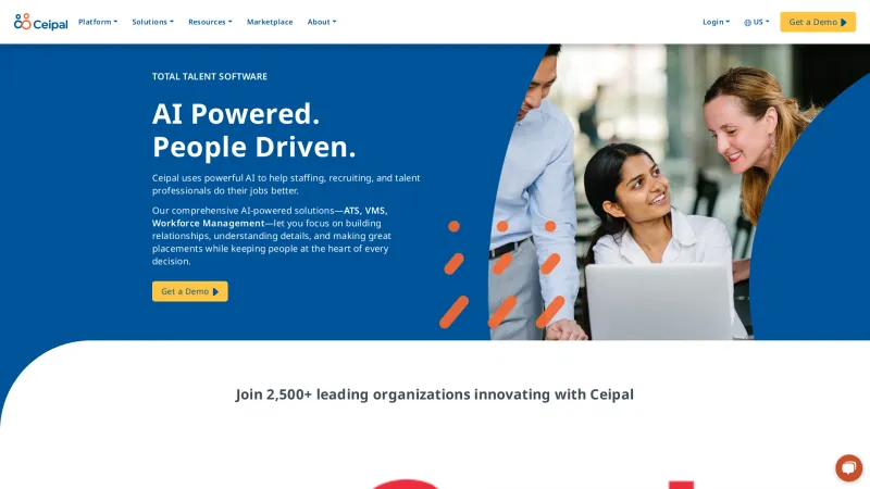 Homepage of CEIPAL