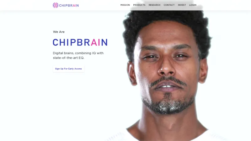 Homepage of Chipbrain