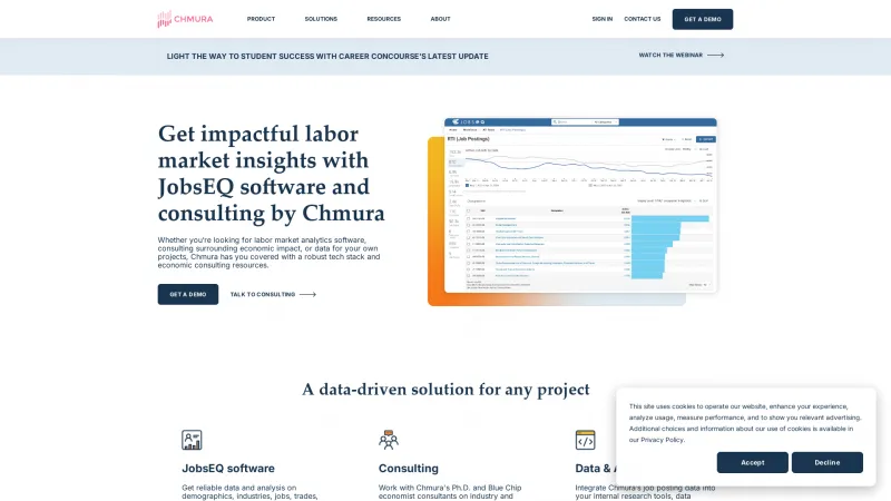 Homepage of JobsEQ