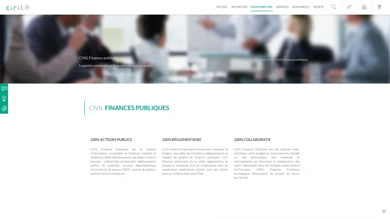 Homepage of CIVIL