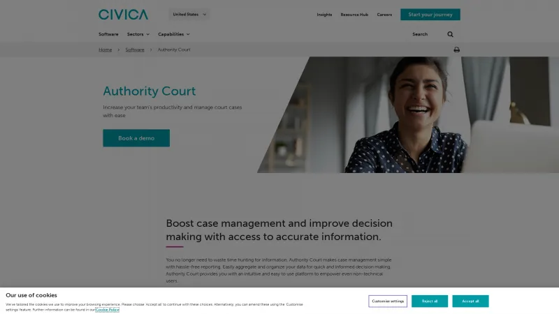 Homepage of Authority Court