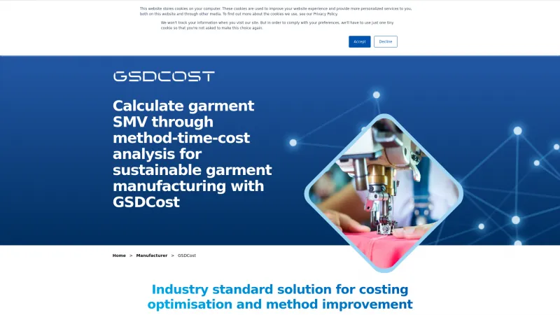 Homepage of GSDCost