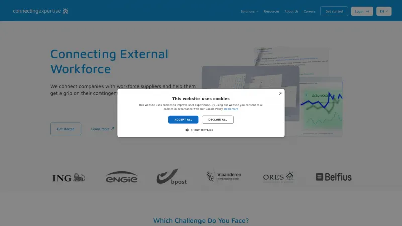 Homepage of Connecting-Expertise