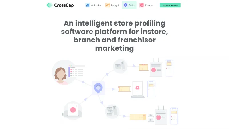 Homepage of CrossCap Distro