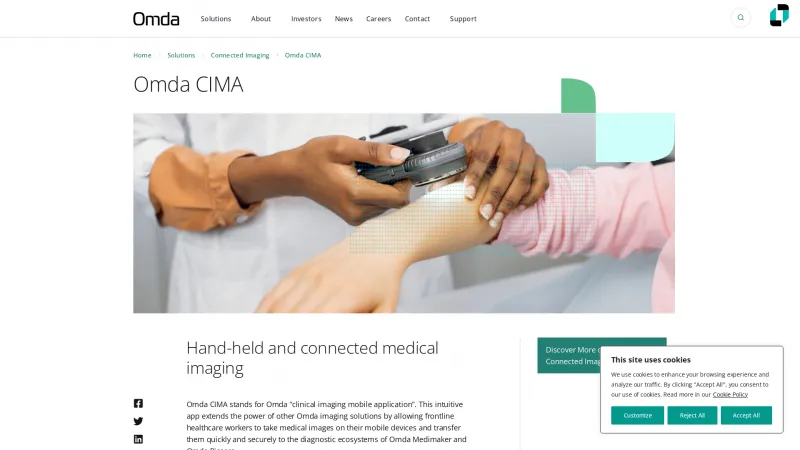 Homepage of CSAM CIMA