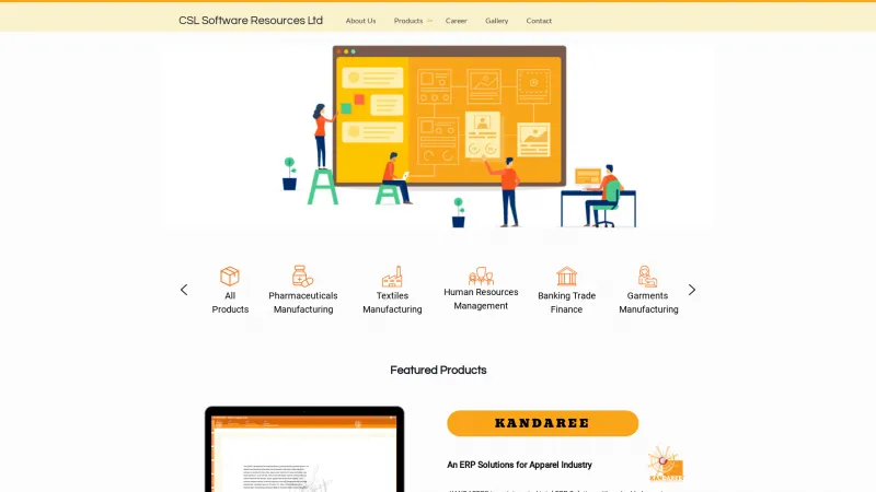 Homepage of KANDAREE