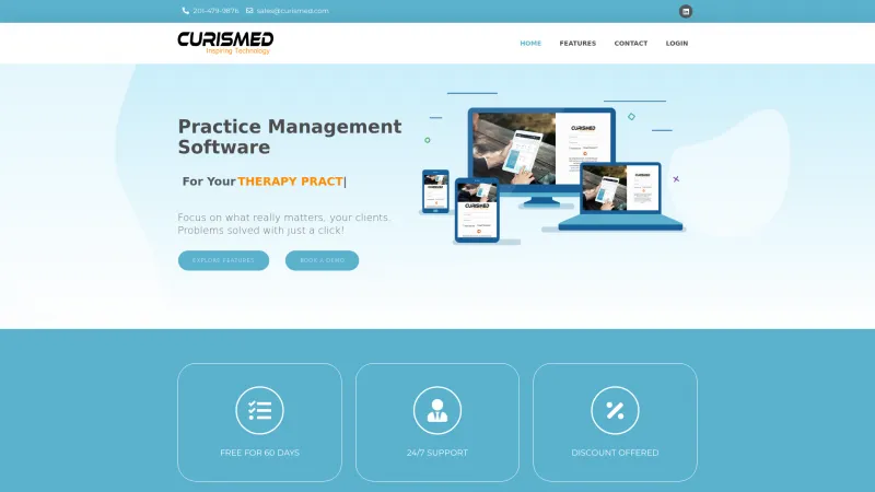 Homepage of Curismed