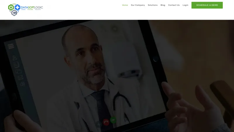 Homepage of Home Health Centre