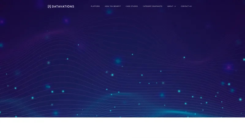 Homepage of Datavations