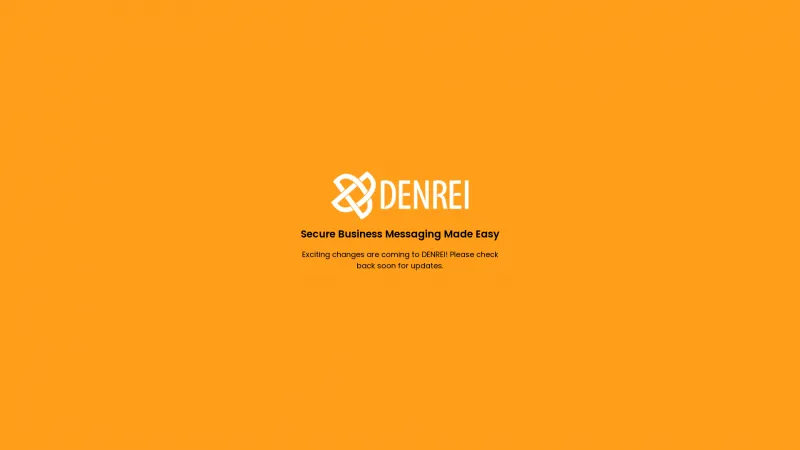 Homepage of DENREI