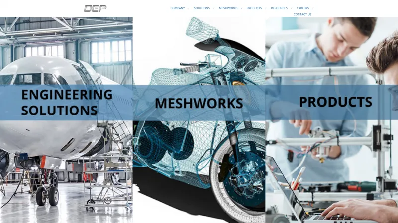 Homepage of MeshWorks