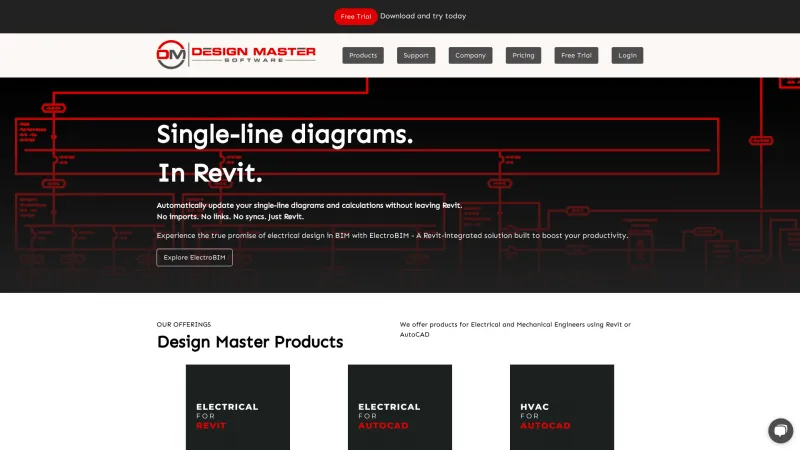 Homepage of Design Master Electrical