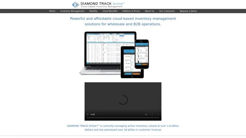 Homepage of DIAMOND TRACK