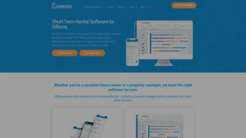 Homepage of DiBooq