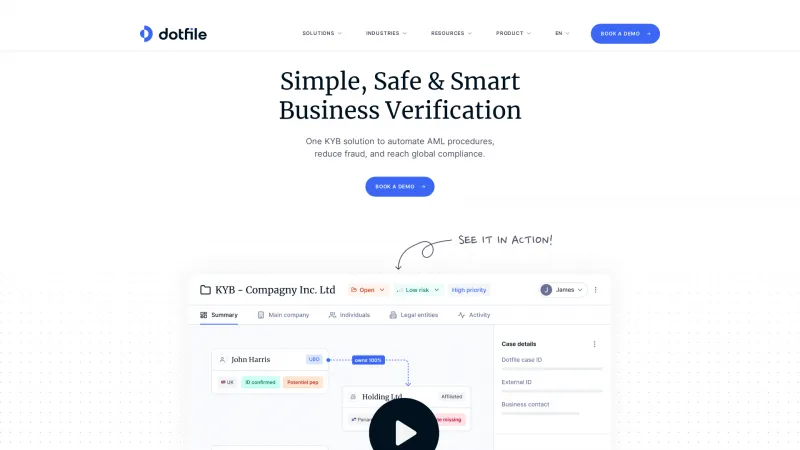 Homepage of Dotfile