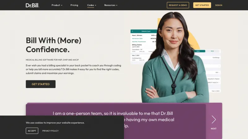 Homepage of Dr. Bill