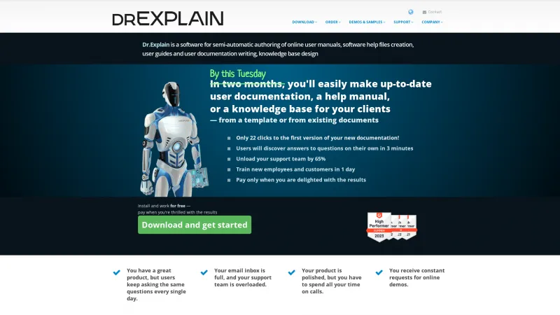 Homepage of Dr.Explain