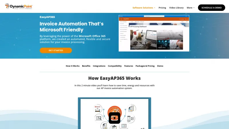 Homepage of EasyAP365