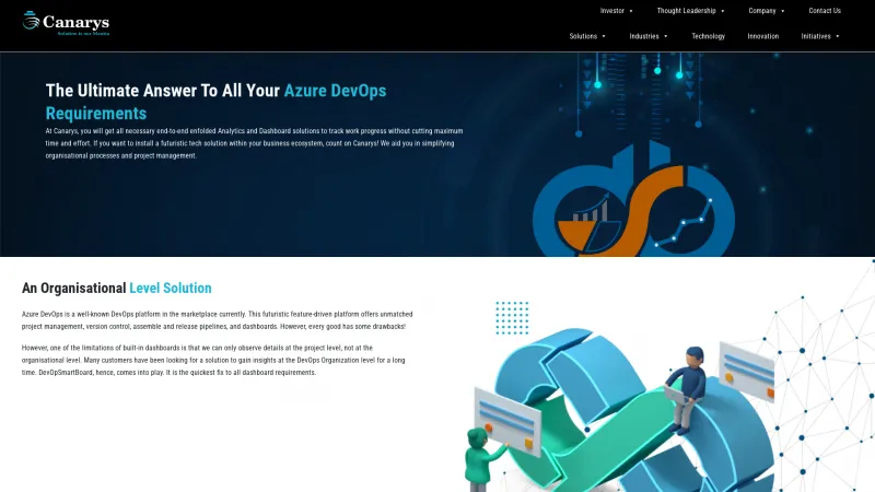 Homepage of DevOpSmartBoard