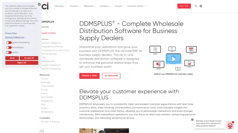 Homepage of DDMSPLUS