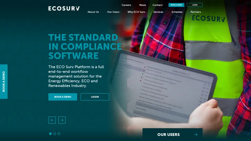 Homepage of ECO Surv