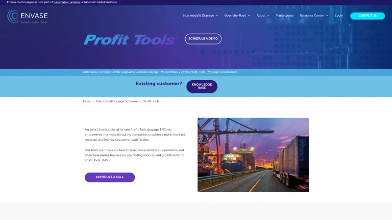 Homepage of Profit Tools