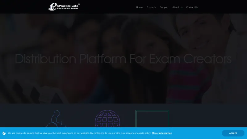 Homepage of EPractize Skill Evaluation Lab