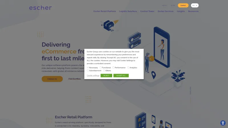 Homepage of Riposte Platform