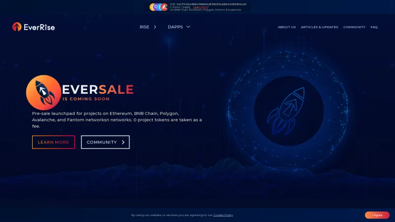 Homepage of EverSale