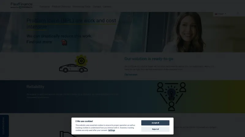 Homepage of FERNBACH FlexFinance