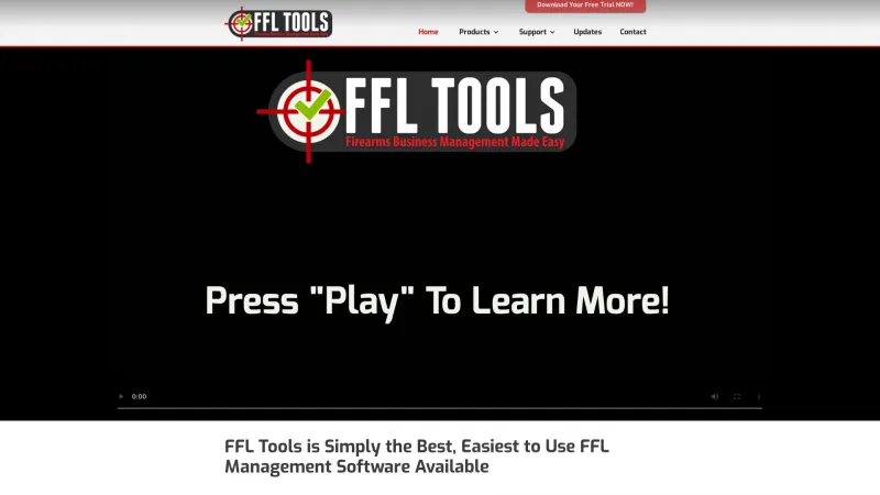 Homepage of FFL Tools