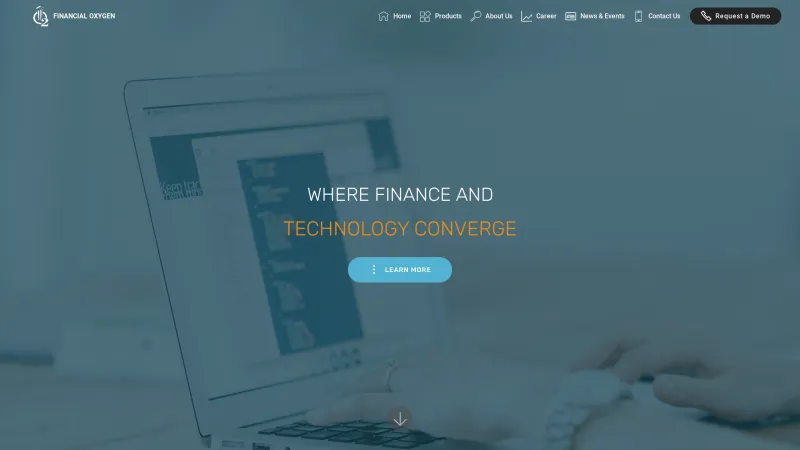 Homepage of Financial Oxygen