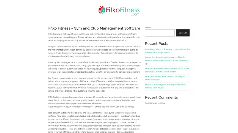 Homepage of FITKO