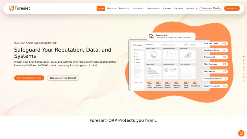 Homepage of Foresiet