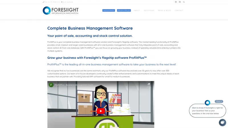 Homepage of ProfiitPlus