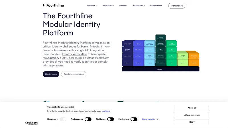 Homepage of Fourthline