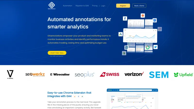 Homepage of GAannotations