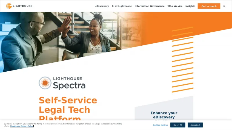 Homepage of Lighthouse Spectra