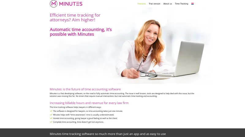 Homepage of Minutes