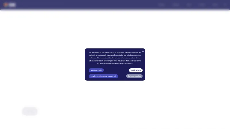 Homepage of OmniPOS