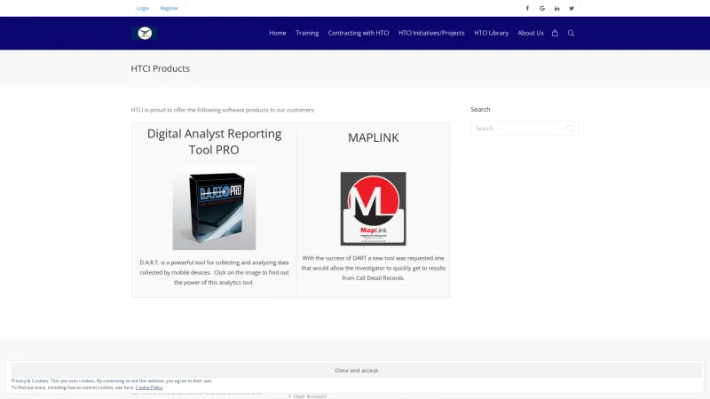 Homepage of Digital Analyst Reporting Tool PRO (D.A.R.T.)