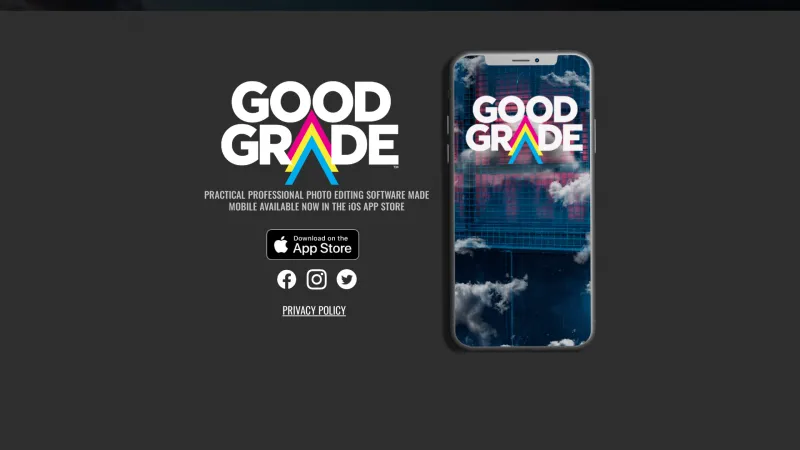 Homepage of Good Grade