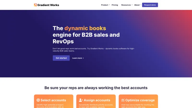 Homepage of Gradient Works