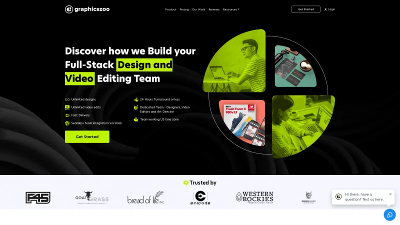 Homepage of GraphicsZoo