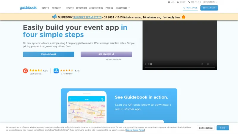 Homepage of Guidebook