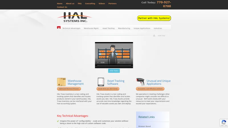 Homepage of HAL Traxx Assets