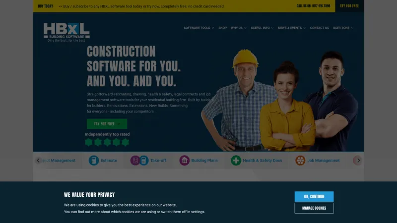 Homepage of Health & Safety Xpert