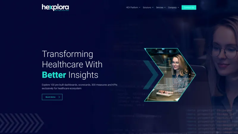 Homepage of Hexplora