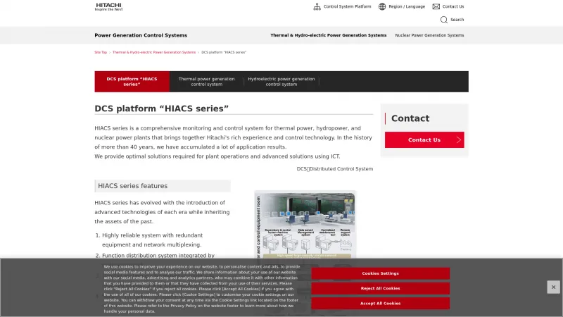 Homepage of HIACS